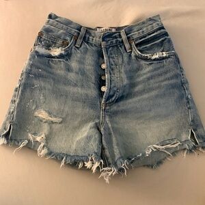 NWT Agolde Dee Ultra High Rise Close Fit Shorts